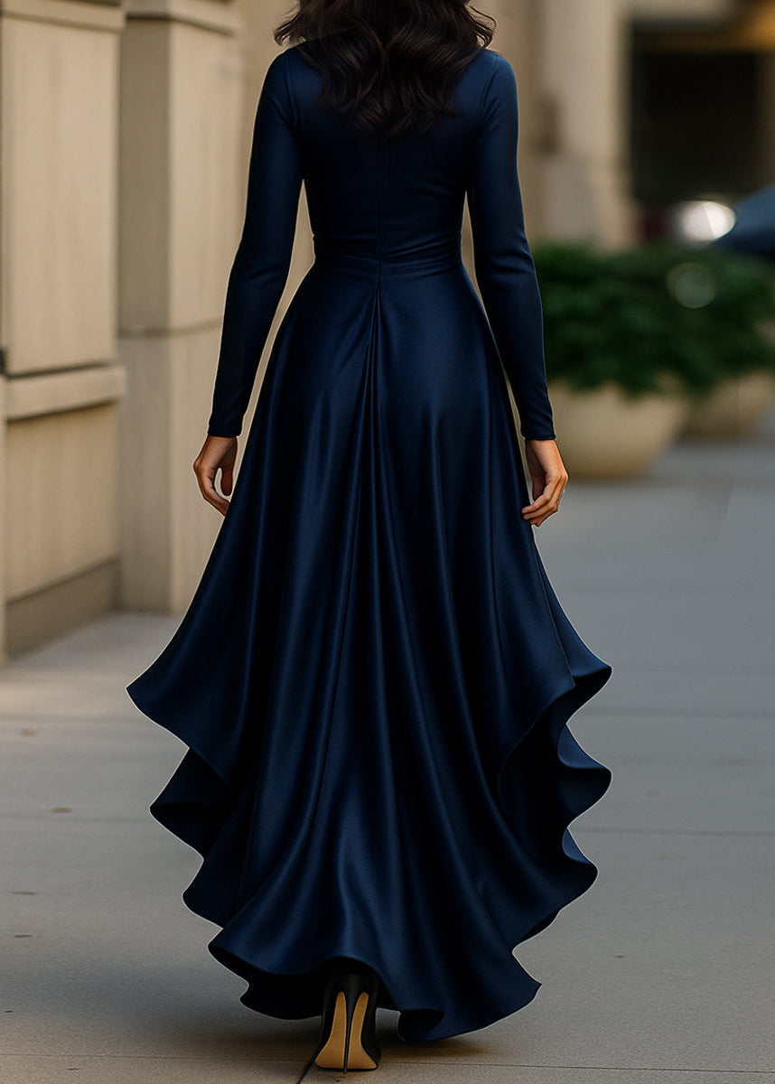 Dawn | Women’s High Low A line Grad Maxi Dress