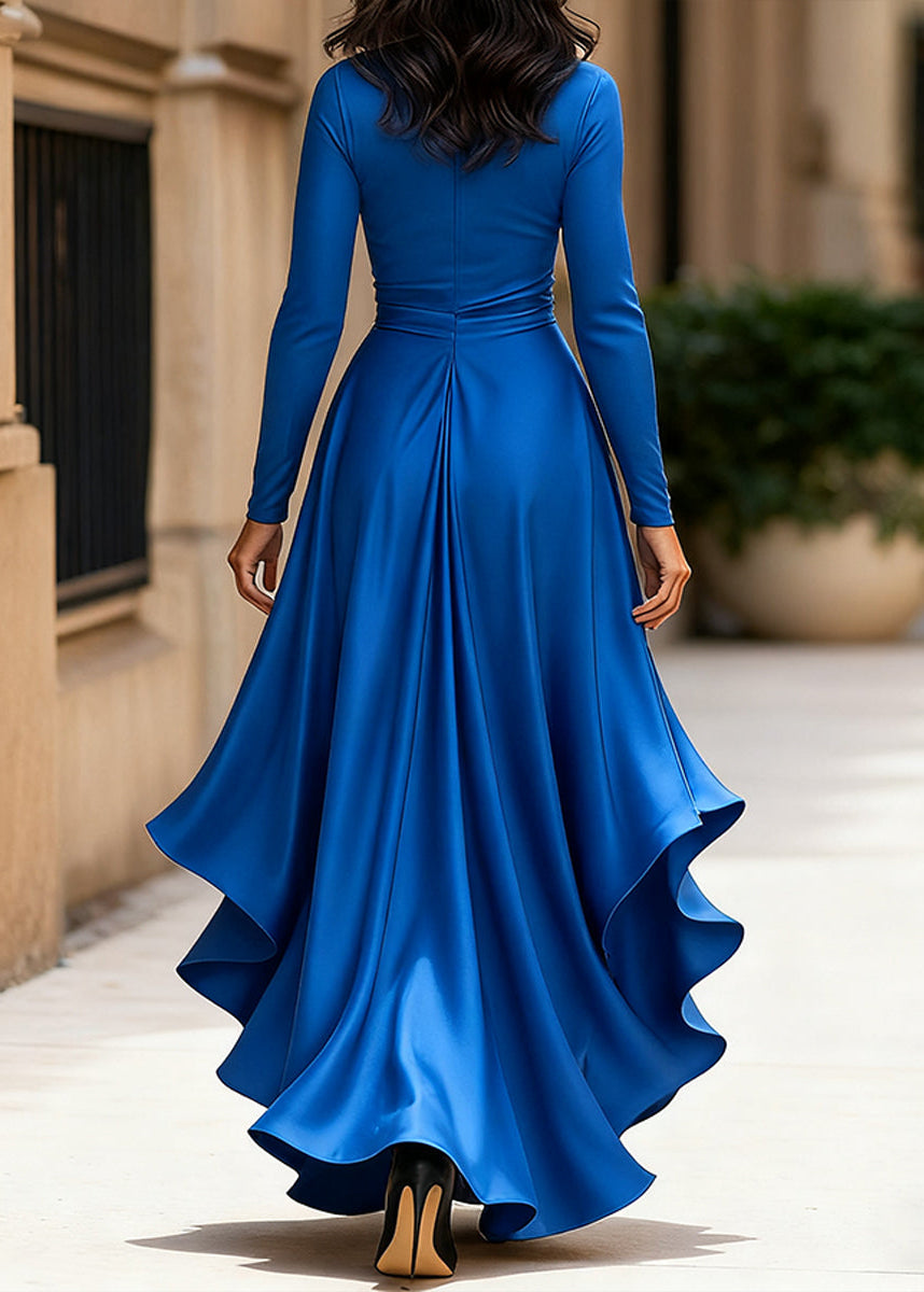 Dawn | Women’s High Low A line Grad Maxi Dress