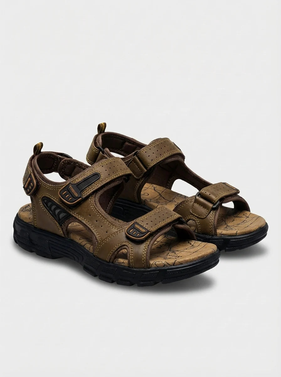 Arthur | Men’s Multi Strap Open Toe Summer Sandals