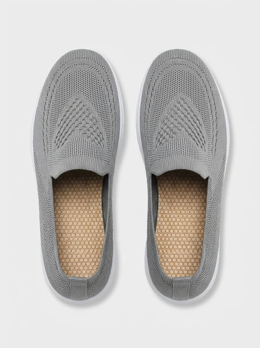 Jasmine | Women’s Round Toe Slip On Walking Sneakers