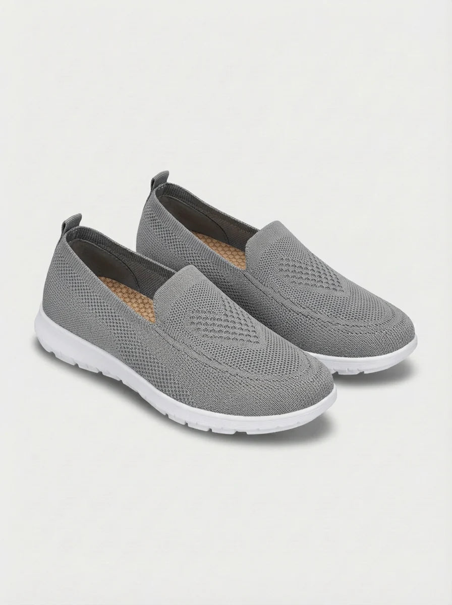 Jasmine | Women’s Round Toe Slip On Walking Sneakers