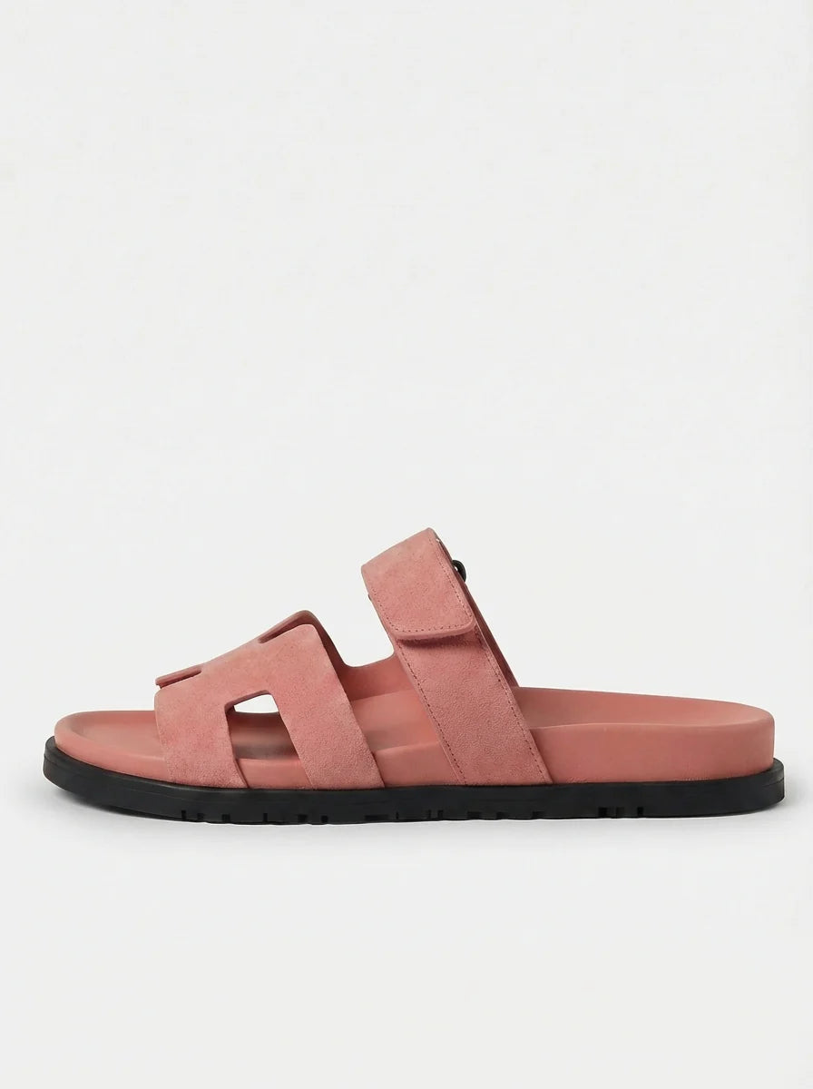 Leo | Men’s Wide Strap Open Toe Summer Slide Sandals