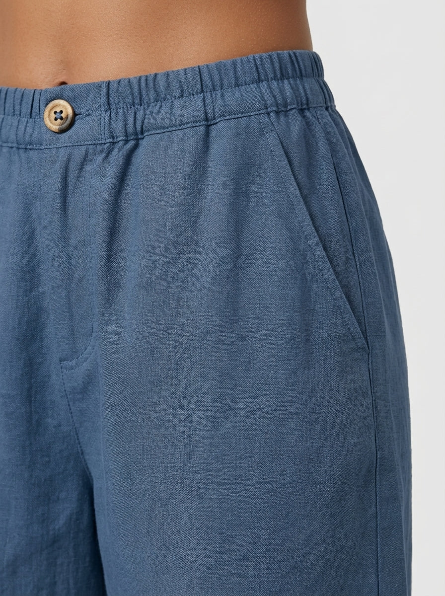 Mia | High Waisted Summer Lounge Shorts