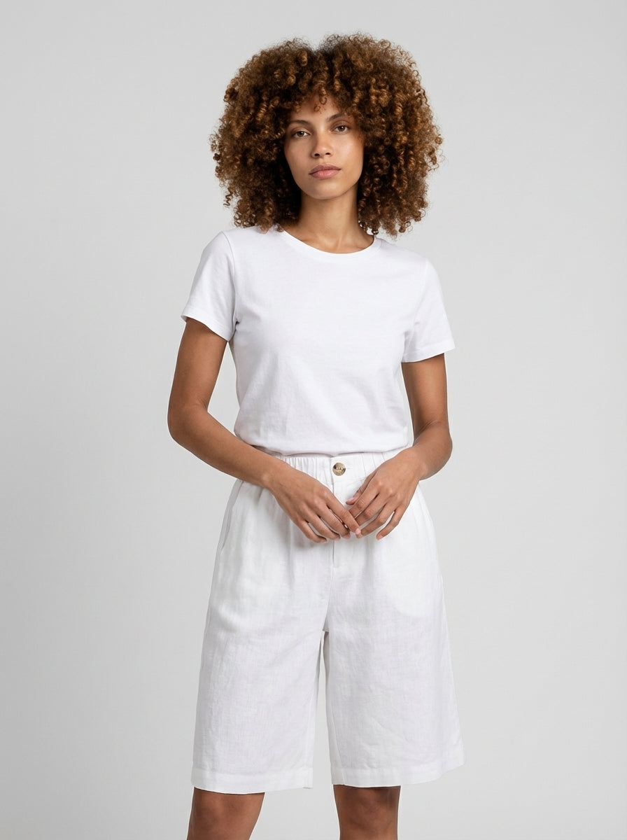 Mia | High Waisted Summer Lounge Shorts