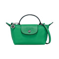 PENELOPE MINI LEATHER TOTE - EMERALD
