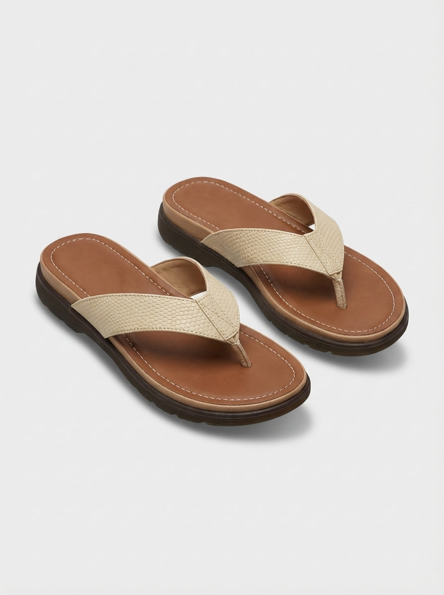 Rosalia | Women’s Slip On Flat Mule Sandals