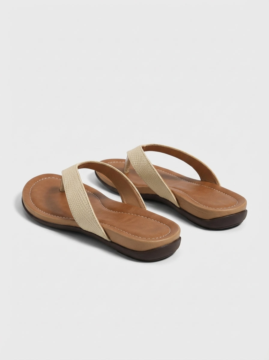 Rosalia | Women’s Slip On Flat Mule Sandals