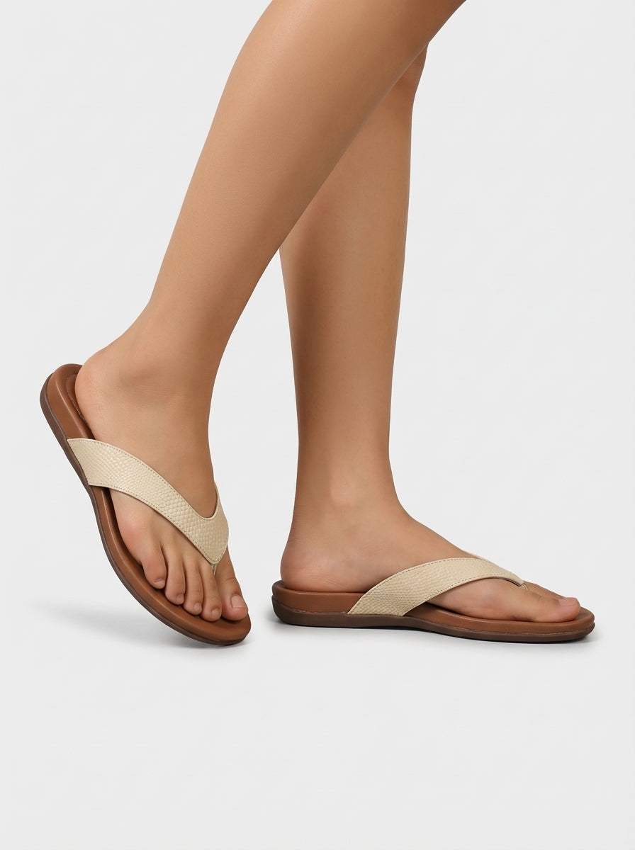 Rosalia | Women’s Slip On Flat Mule Sandals