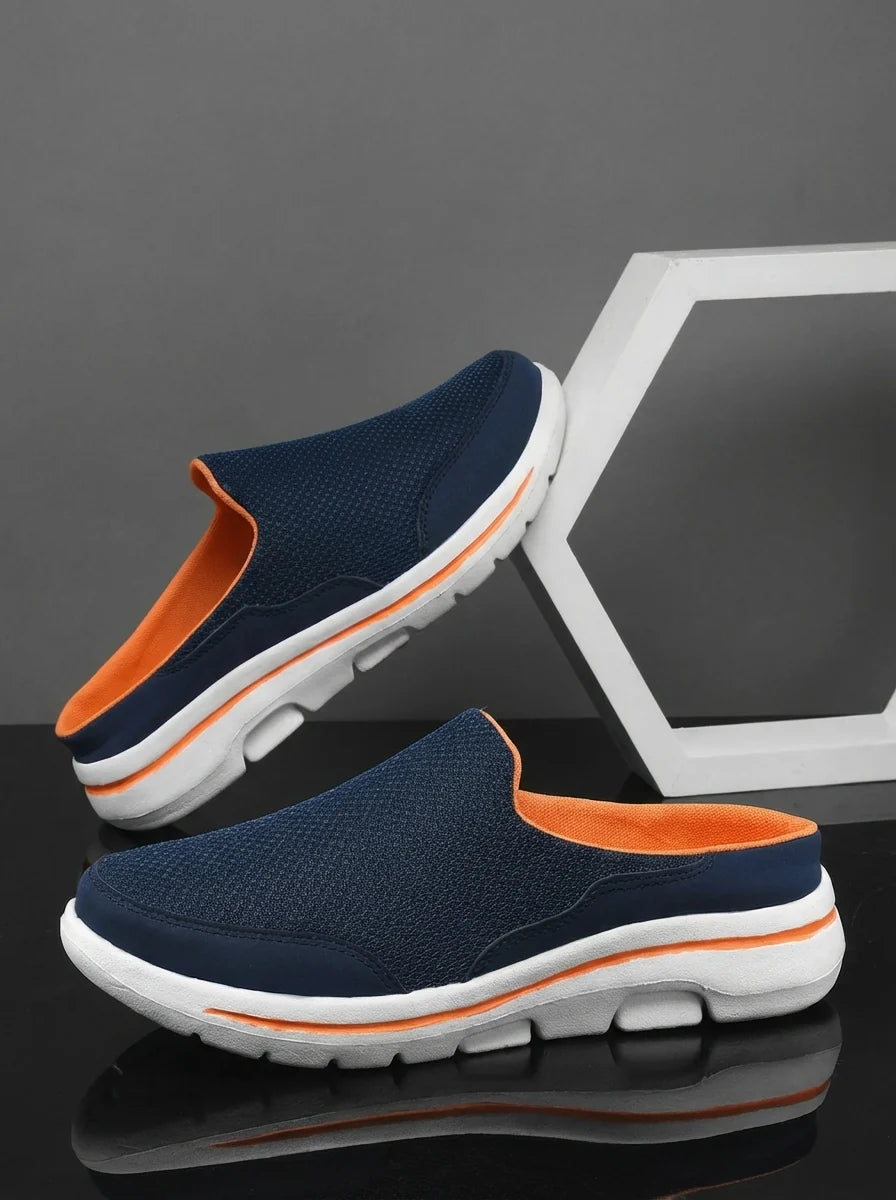 James | Men’s Round Toe Outdoor Walking Mule Sneakers