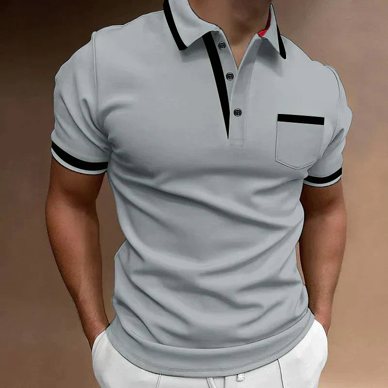 Leo | Men’s Daily Wear Button Polo Shirt