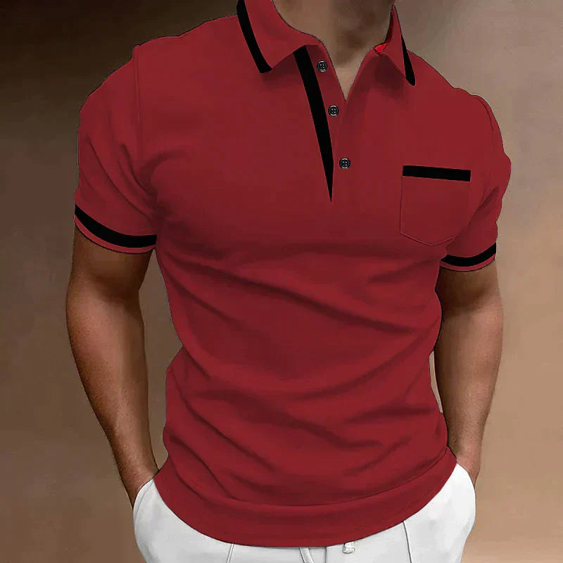Leo | Men’s Daily Wear Button Polo Shirt