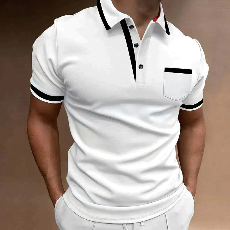 Leo | Men’s Daily Wear Button Polo Shirt