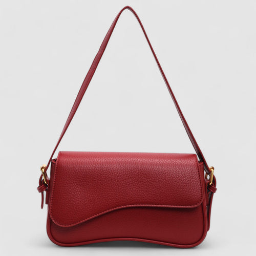 Abbie | Women's Sculptural Flap Shoulder Bag