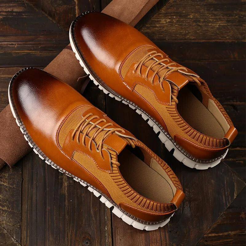 Adam | Men’s Lace Up Rounded Toe Dress Shoes