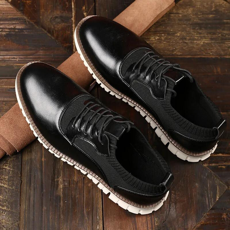 Adam | Men’s Lace Up Rounded Toe Dress Shoes