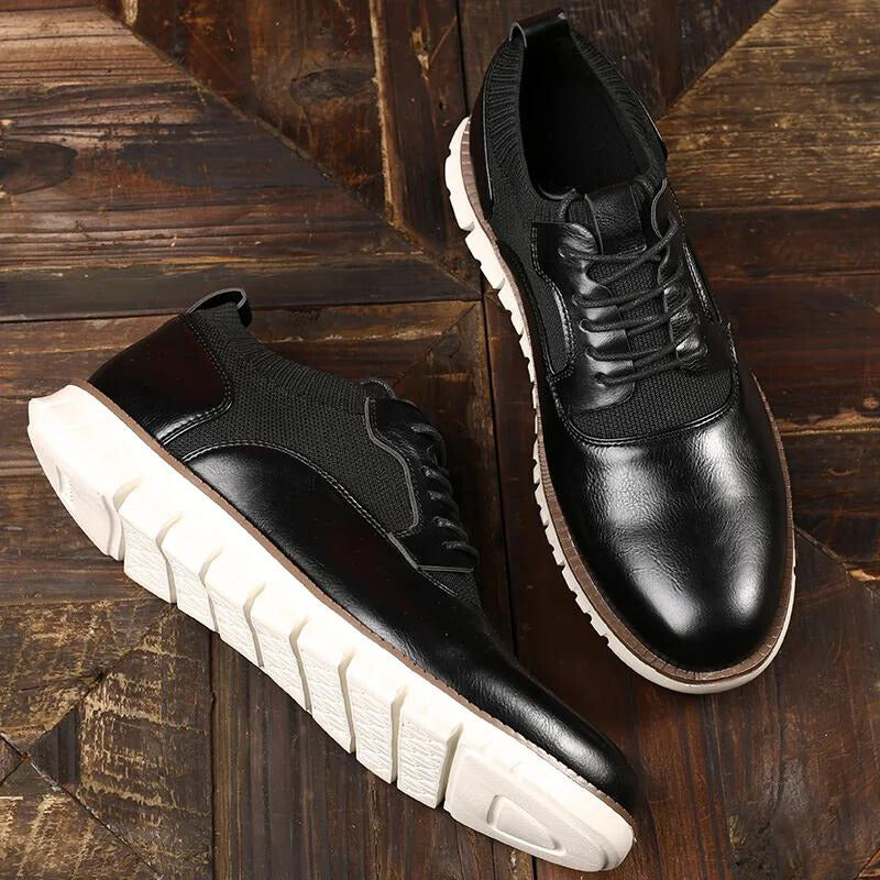 Adam | Men’s Lace Up Rounded Toe Dress Shoes