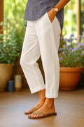 Adele | Women’s Casual Solid Color Summer Trousers