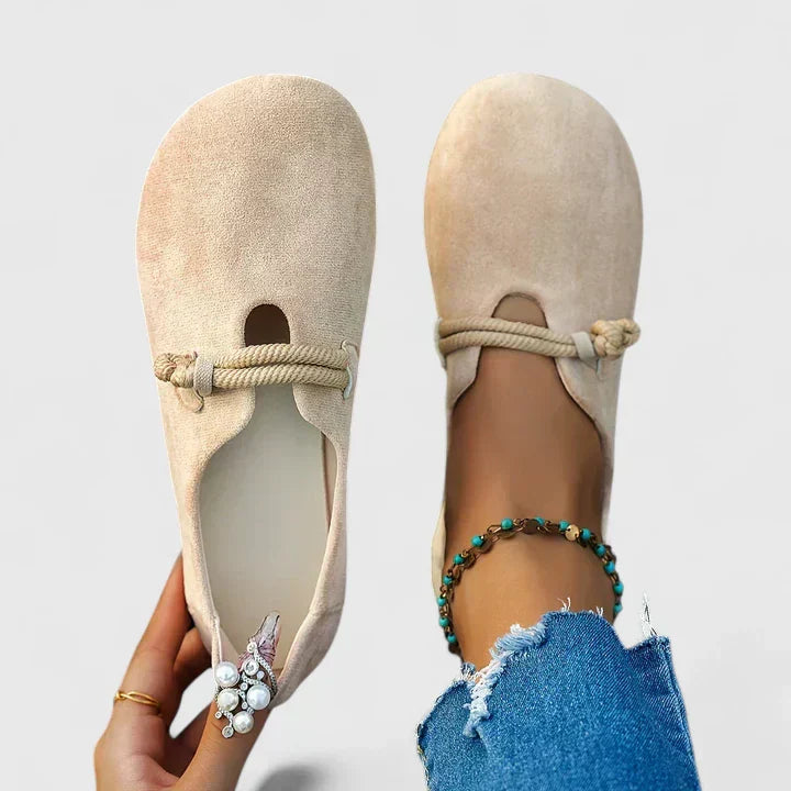 Agatha | Women’s Rope Knot Slip On Round Toe Loafers