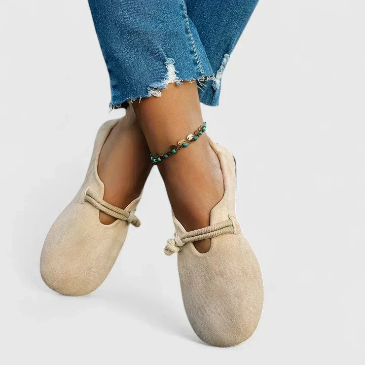 Agatha | Women’s Rope Knot Slip On Round Toe Loafers