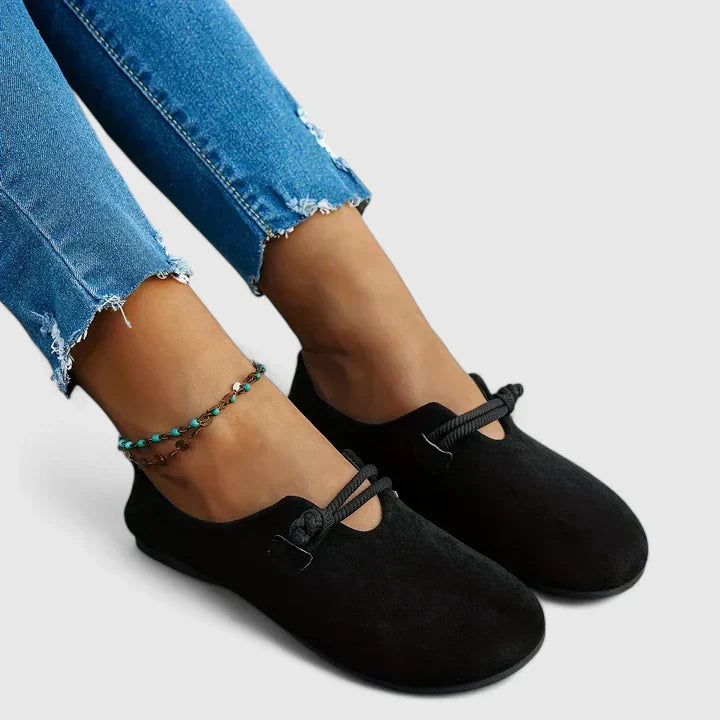 Agatha | Women’s Rope Knot Slip On Round Toe Loafers