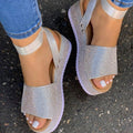 Agnieszka | Women's Platform Ankle Strap Open Toe Sandals