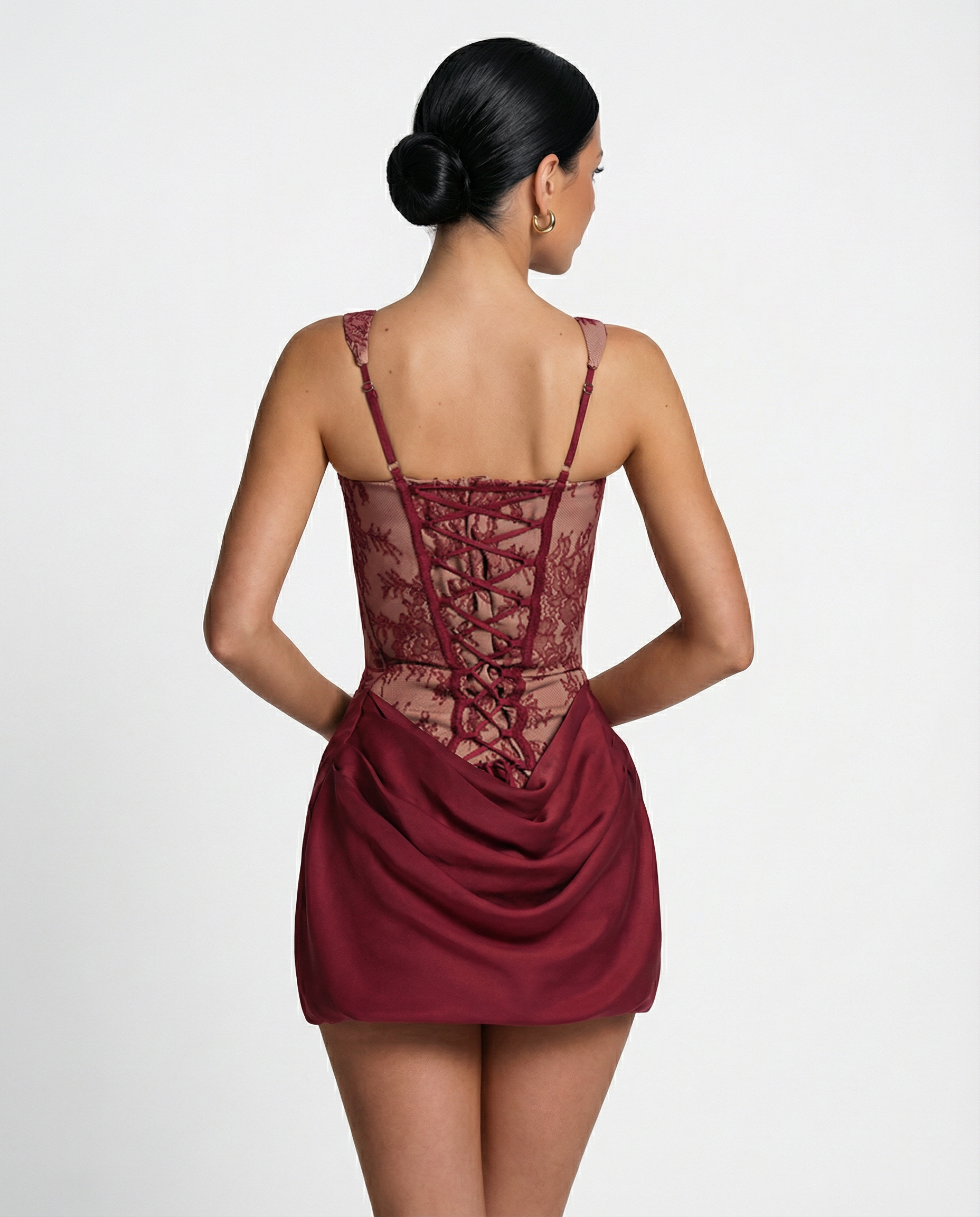 Agrafena | Women's Sleeveless Wedding Guest Mini Dress