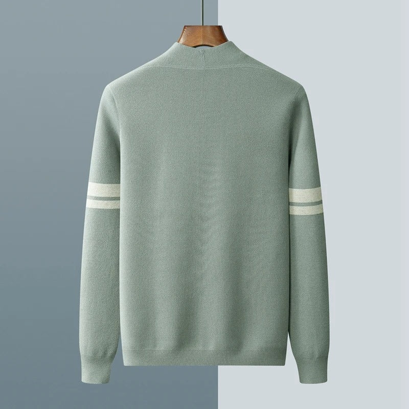 Aiden | Men’s Striped Pattern Open Front Cardigan