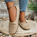 Aimee | Women’s Slip On Round Toe Flats