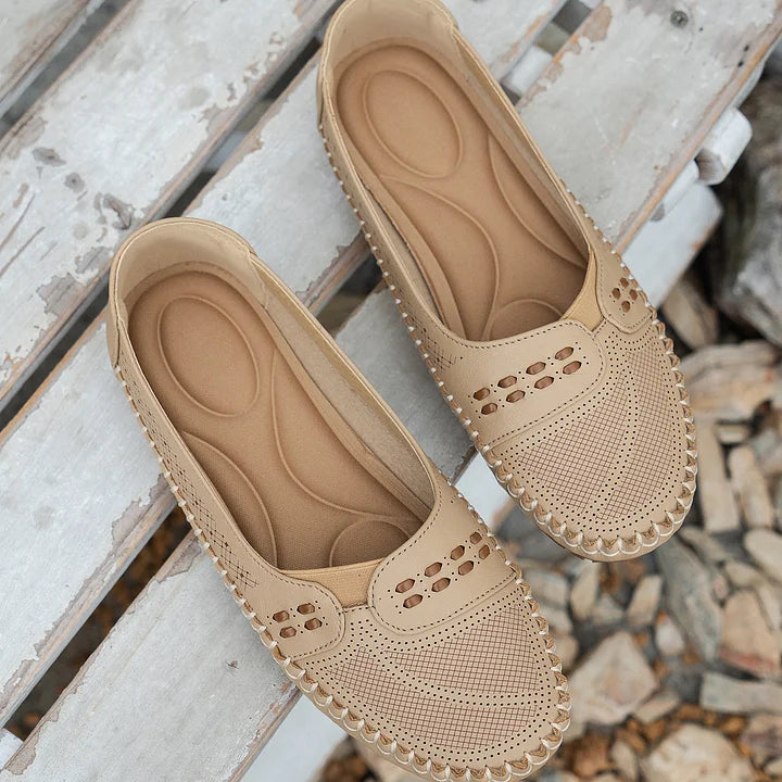 Aimee | Women’s Slip On Round Toe Flats