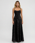 Alaia | Women's Flowy Fitted Sleeveless Wedding Guest Dress