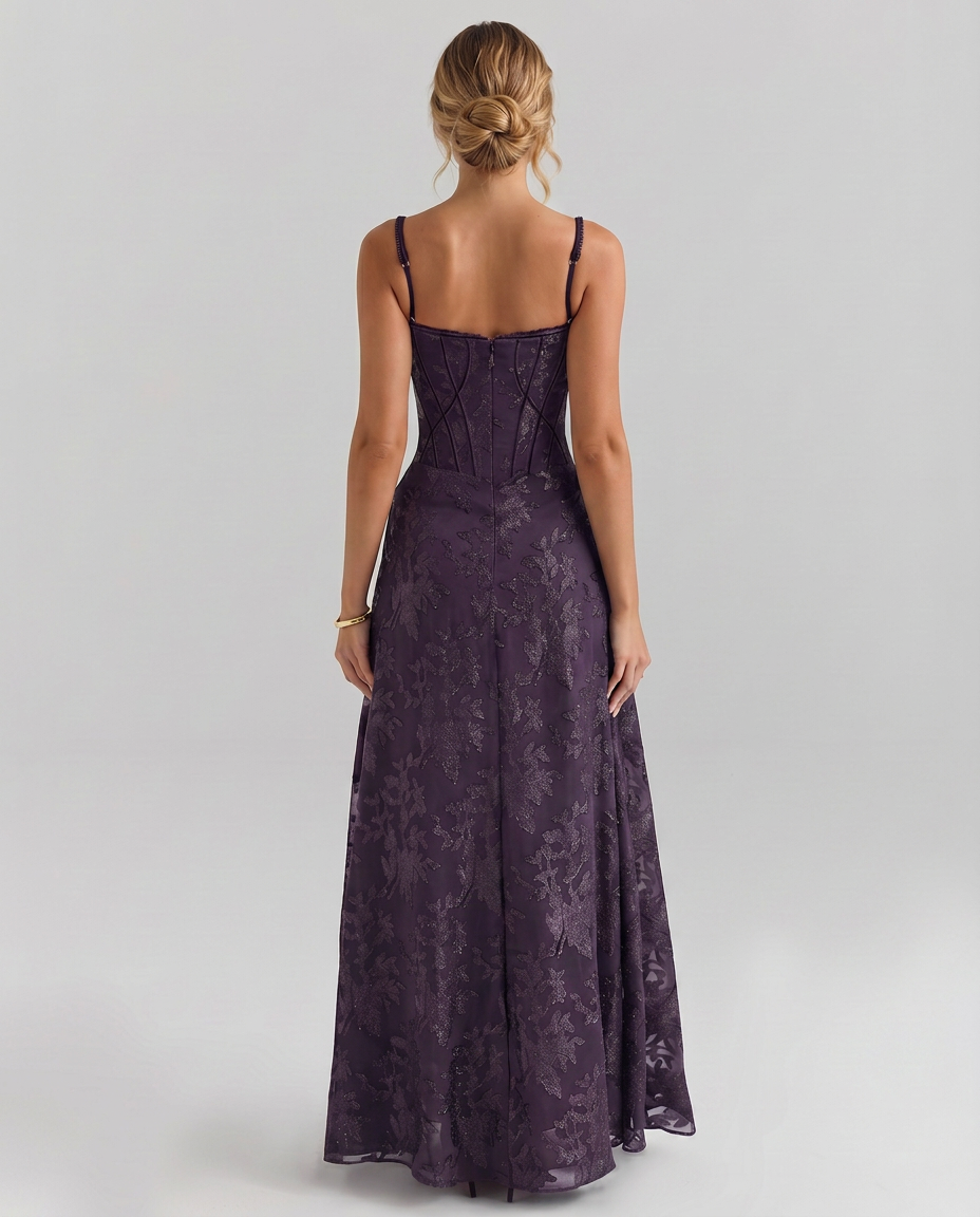 Alaia | Women's Flowy Fitted Sleeveless Wedding Guest Dress