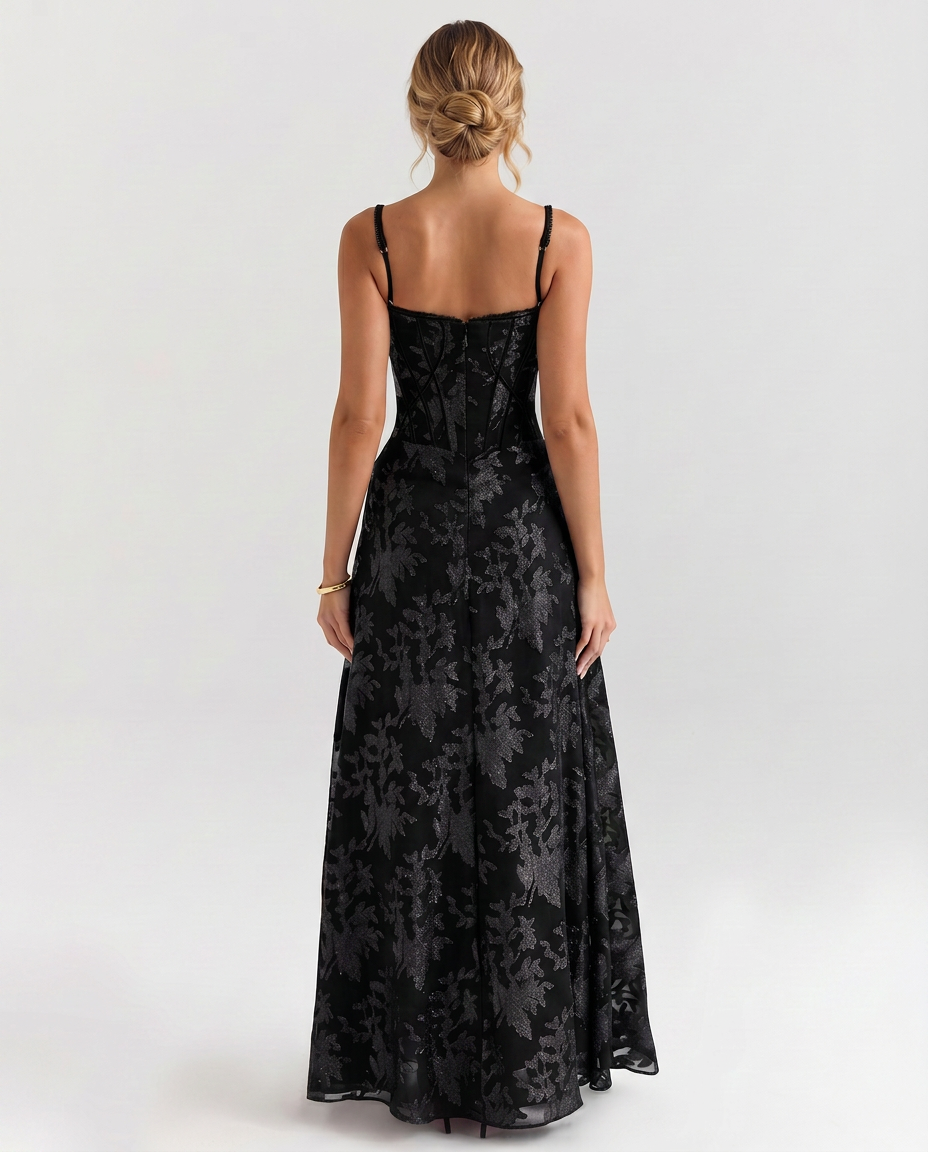 Alaia | Women's Flowy Fitted Sleeveless Wedding Guest Dress