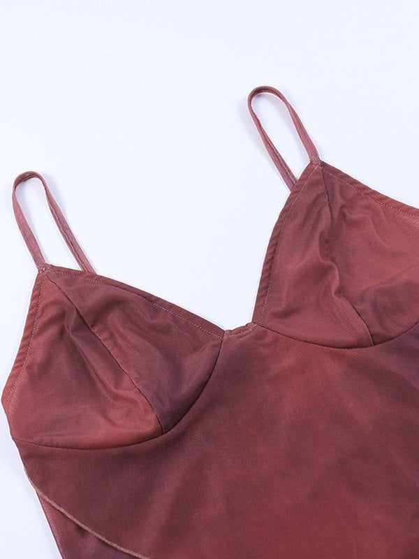 Alatau | Women's Asymmetrical V-Neck Summer Top