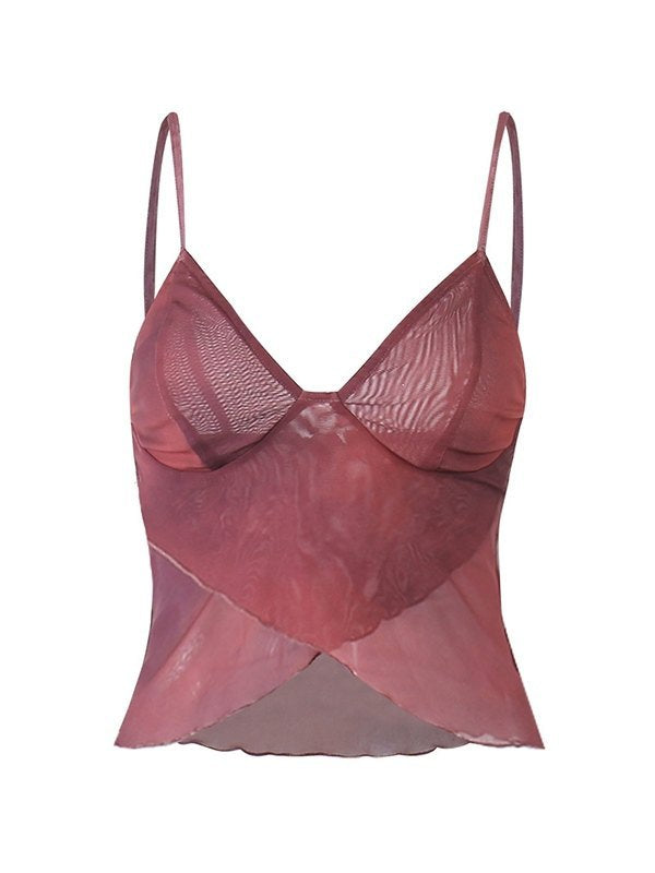 Alatau | Women's Asymmetrical V-Neck Summer Top