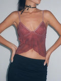 Alatau | Women's Asymmetrical V-Neck Summer Top