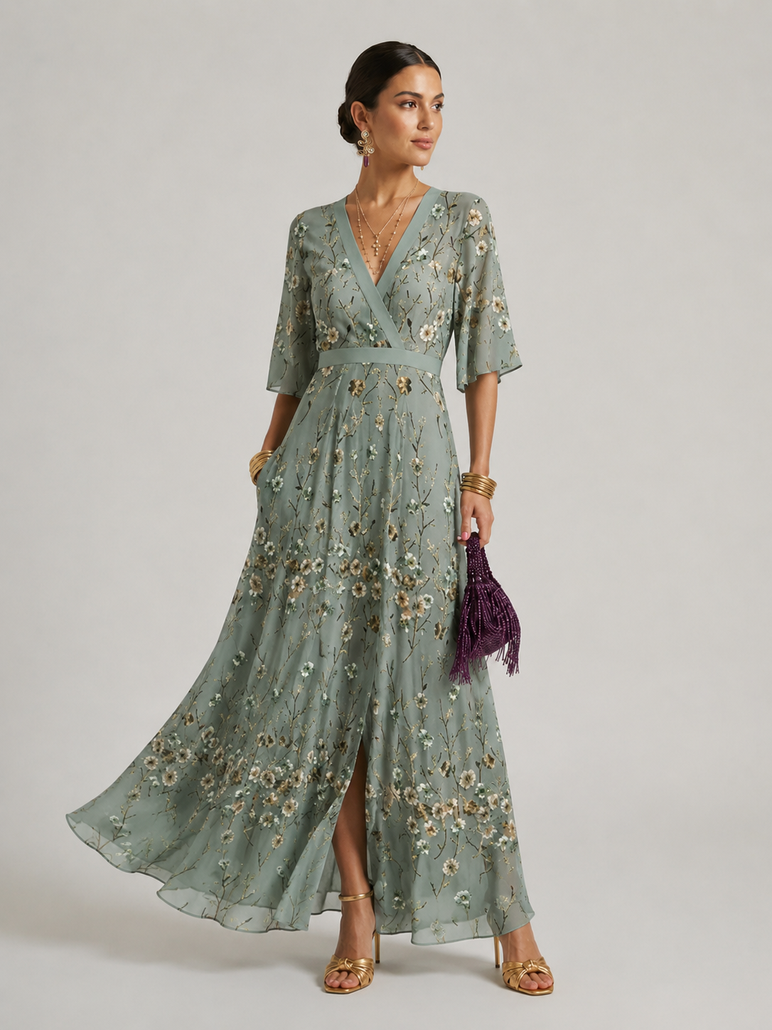 Alaya | Women's Floral Summer Wedding Guest Dress