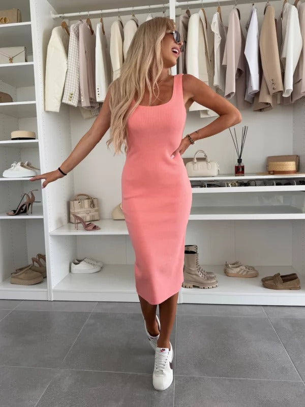 Aleen | Women's Buttoned Two Piece Summer Dress Set