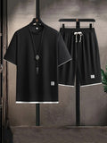 Alfie | Men’s Short Sleeve Drawstring Two Piece Set