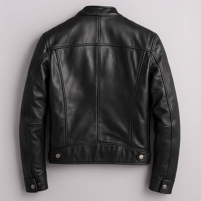 Algernon | Men’s Long Sleeve Zip Front Stand Collar Jacket