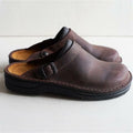 Alister | Men’s Slip On Buckle Strap Round Toe Clogs