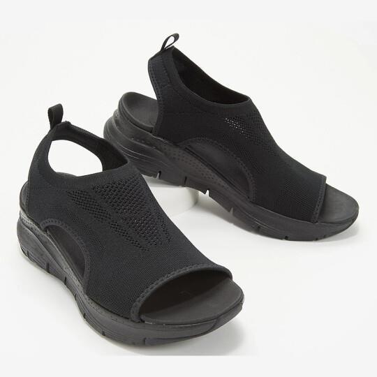 Aloysia | Women's Slingback Strap Slip-On Open Toe Sandals