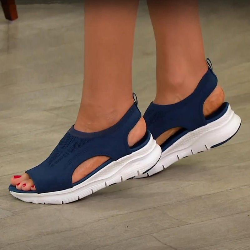 Aloysia | Women's Slingback Strap Slip-On Open Toe Sandals