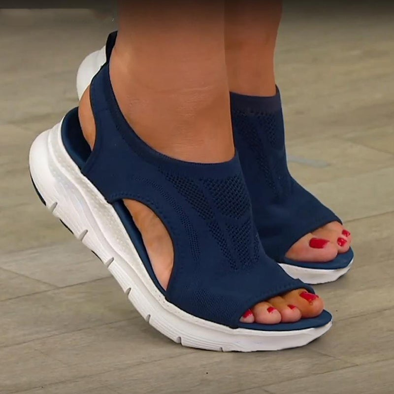 Aloysia | Women's Slingback Strap Slip-On Open Toe Sandals