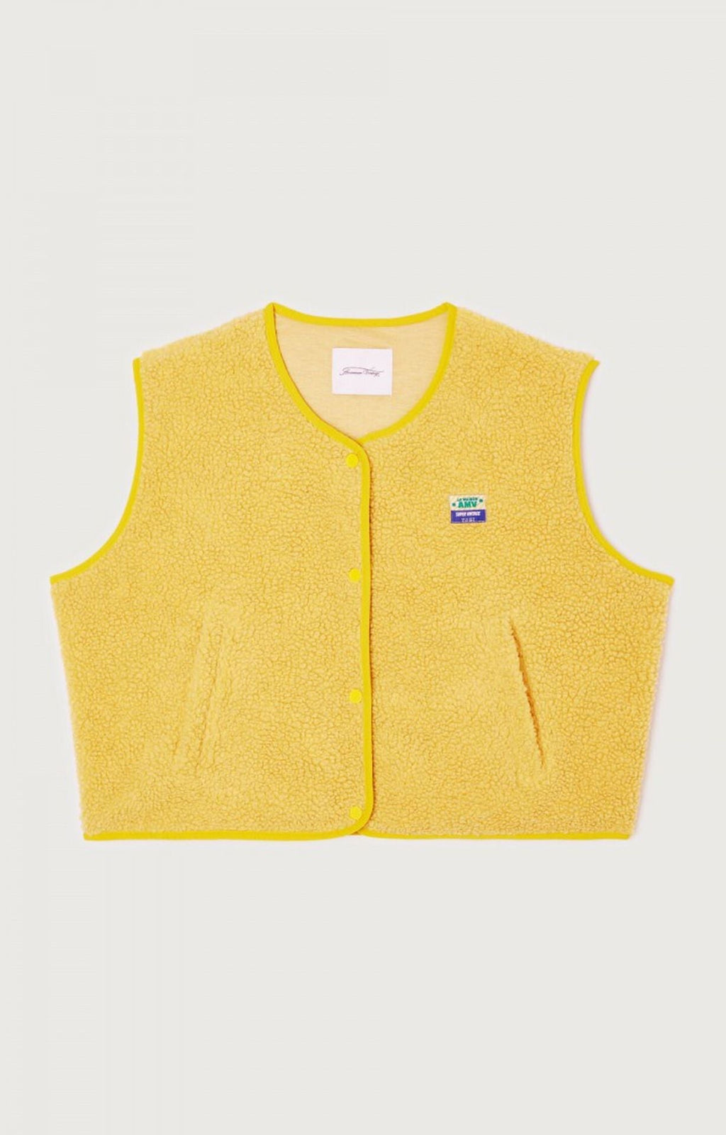 Altha | Women's Round Neck Button Front Sleeveless Vest
