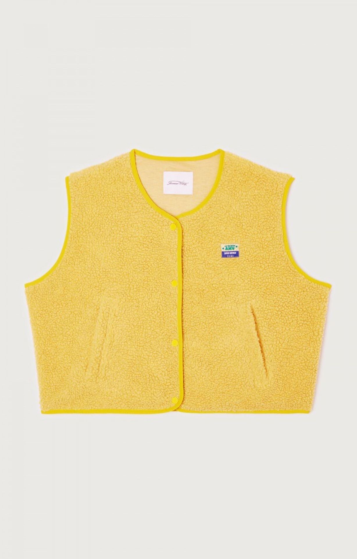 Altha | Women's Round Neck Button Front Sleeveless Vest