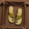 Alys | Women’s Single Band Flat Summer Slide Sandals