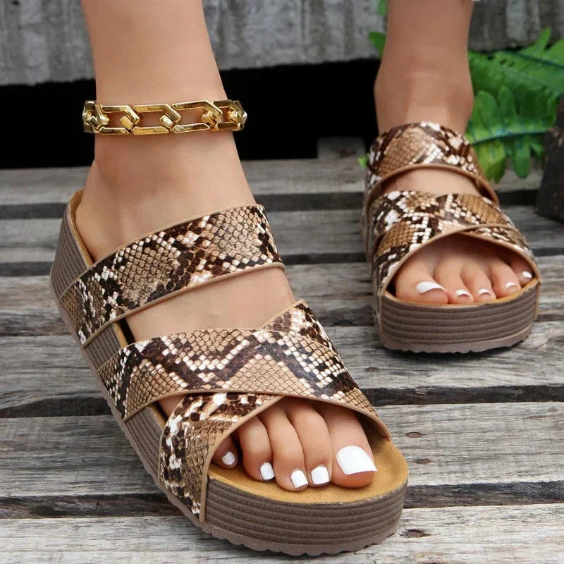 Alyson | Women’s Criss Cross Open Toe Sandals