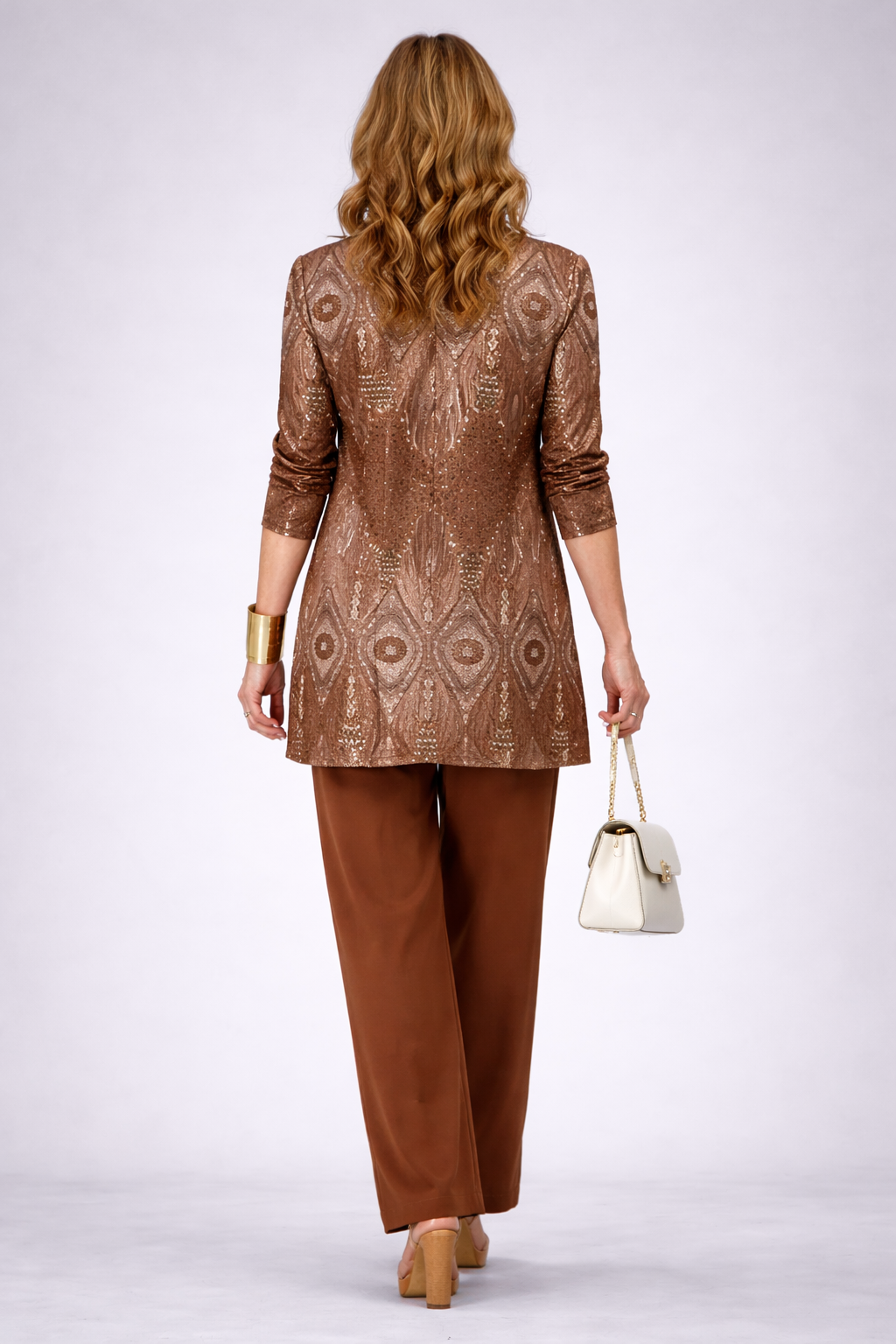 Analeigh | Women's Long Sleeve Straight Leg Three Piece Set