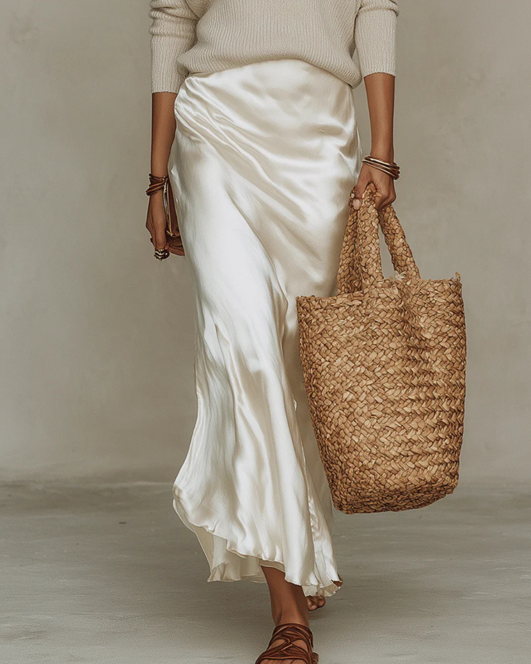 Andera | Women's Sleeveless V Neck Strappy Maxi Dress