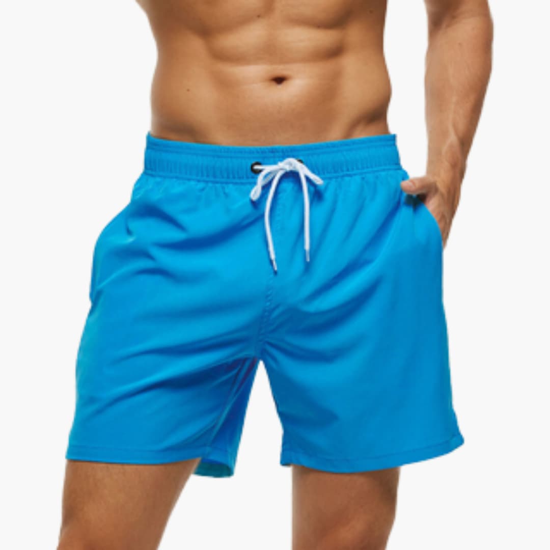 Andy | Men’s Drawstrings Summer Beach Swim Shorts